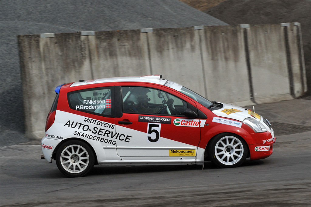 Frank Nielsen tog en andenplads ved Rally Grand Prixet i Kongensbro